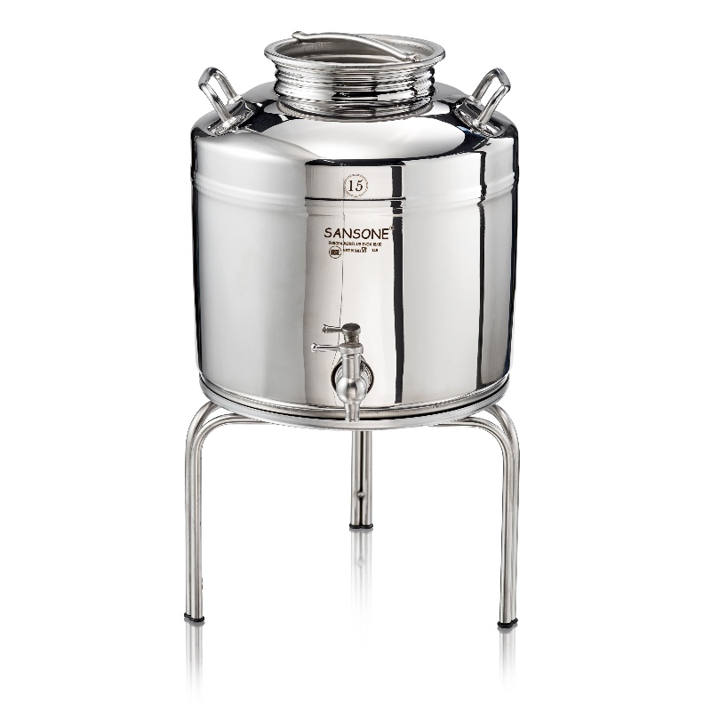 RVS Watervat 15 liter